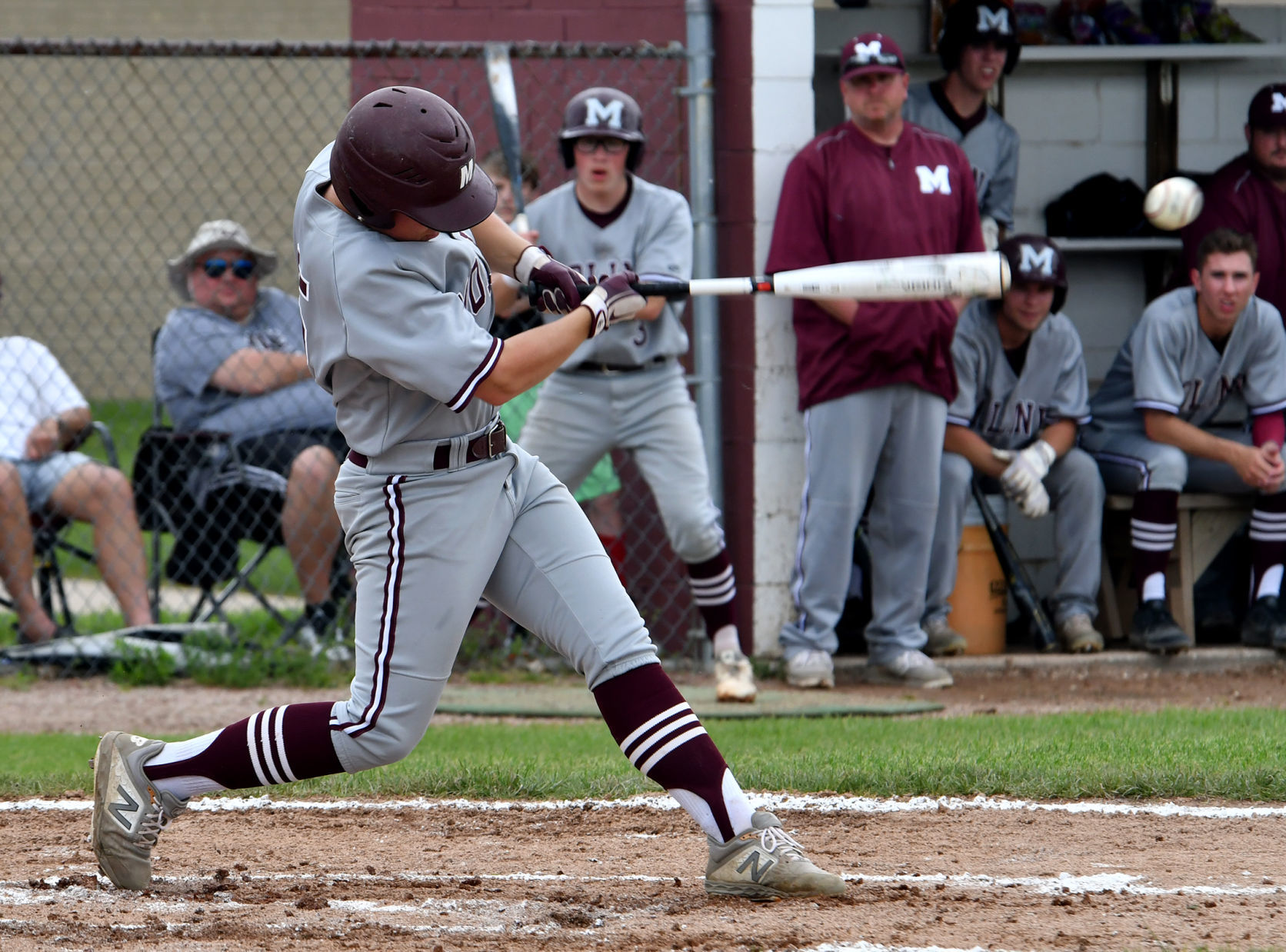 Moline vs Normal Community Class 4A Moline baseball regional final.